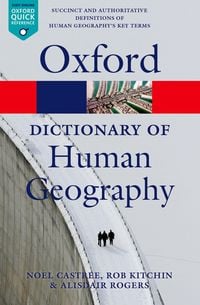 Produktbild: A Dictionary of Human Geography