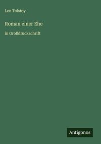 Produktbild: Roman einer Ehe