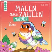 Produktbild: Malen nach Zahlen Malbuch Tiere