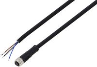 Produktbild: TRU COMPONENTS TC-13751948 Anschlussleitung M8 x 1 Buchse, gerade 5m Polzahl Sensoren: 4 1St.