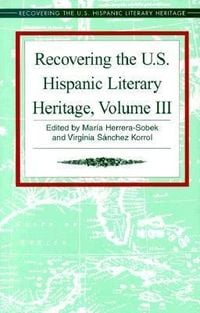Produktbild: Recovering the U.S. Hispanic Literary Heritage