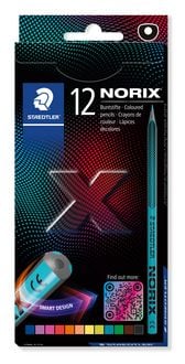 Produktbild: STAEDTLER NORIX&reg; 186, 12 Buntstiften