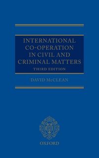 Produktbild: International Co-Operation in Civil and Criminal Matters