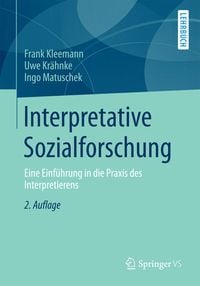Produktbild: Interpretative Sozialforschung