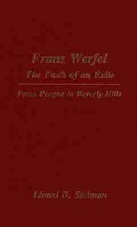 Produktbild: Franz Werfel: The Faith of an Exile