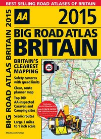 Produktbild: AA Publishing: AA Big Road Atlas Britain 2015