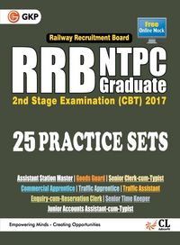 Produktbild: RRB NTPC 25 Practice Sets - Stage 2 Exam (CBT) 2017