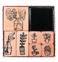 Produktbild: Stempelset, Hygge, Plants