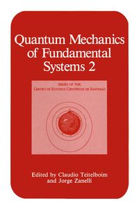 Produktbild: Quantum Mechanics of Fundamental Systems 2