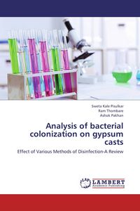 Produktbild: Analysis of bacterial colonization on gypsum casts