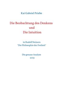 Produktbild: Die Beobachtung des Denkens und Die Intuition