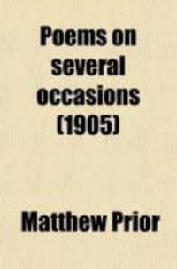 Produktbild: Poems on Several Occasions