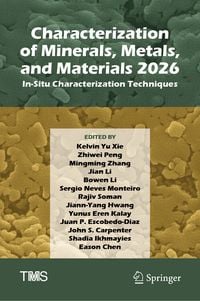 Produktbild: Characterization of Minerals, Metals, and Materials 2026