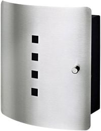 Produktbild: Burg W&auml;chter Schl&uuml;sselkasten Quad 6204/10 Ni 33520 Anzahl Haken 10 Edelstahl, Schwarz