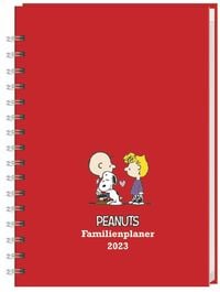 Bild vom Artikel Peanuts Familienplaner Buch A5 2023. Familienkalender mit 5 Spalten. Liebevoll illustrierter Buch-Kalender mit Einstecktasche und Schulferien. Terminp vom Autor 