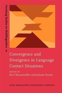 Produktbild: Convergence and Divergence in Language Contact Situations
