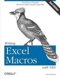 Produktbild: Writing Excel Macros with VBA
