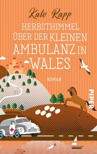 Produktbild: Herbsthimmel &uuml;ber der kleinen Ambulanz in Wales