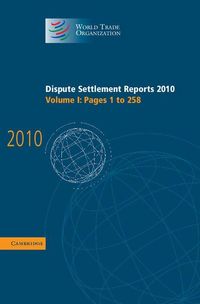 Produktbild: Dispute Settlement Reports 2010