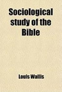 Produktbild: Sociological Study of the Bible