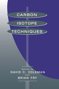 Produktbild: Carbon Isotope Techniques