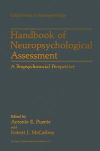 Produktbild: Handbook of Neuropsychological Assessment