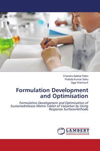 Produktbild: Formulation Development and Optimisation