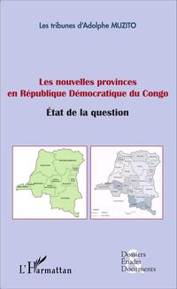 Produktbild: Les nouvelles provinces en R&eacute;publique D&eacute;mocratique du Congo