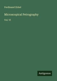 Produktbild: Microscopical Petrography