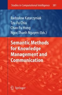 Produktbild: Semantic Methods for Knowledge Management and Communication