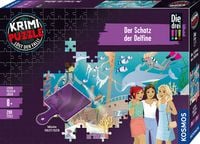 Produktbild: Krimi-Puzzle: Die drei !!! - Der Schatz der Delfine