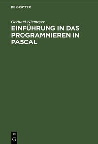 Produktbild: Einf&uuml;hrung in das Programmieren in PASCAL