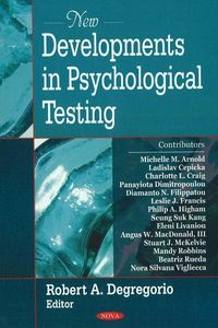 Produktbild: New Developments in Psychological Testing