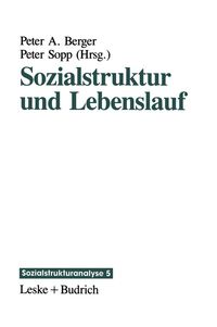 Produktbild: Sozialstruktur und Lebenslauf