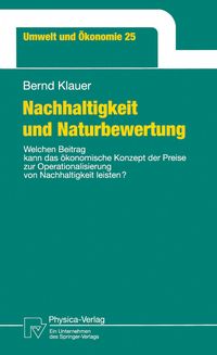 Produktbild: Nachhaltigkeit und Naturbewertung
