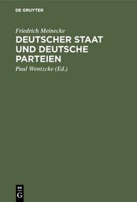 Produktbild: Deutscher Staat und Deutsche Parteien
