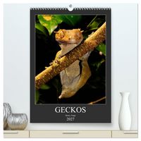 Produktbild: GECKOS (hochwertiger Premium Wandkalender 2027 DIN A2 hoch), Kunstdruck in Hochglanz