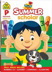 Produktbild: School Zone Preschool Summer Scholar Workbook