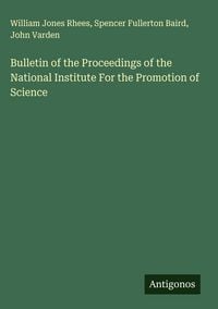 Produktbild: Bulletin of the Proceedings of the National Institute For the Promotion of Science