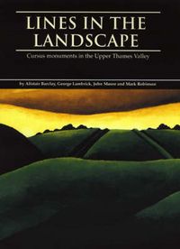 Produktbild: Lines in the Landscape: Cursus Monuments in the Upper Thames Valley