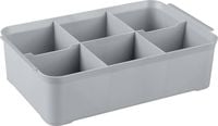Produktbild: Curver 243860 Aufbewahrungsbox HANDY (L x B x H) 275 x 175 x 75mm Silber 1St.