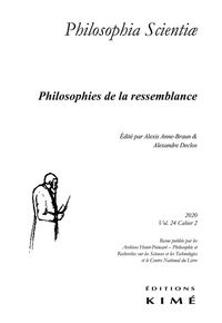 Produktbild: Philosophies de la Ressemblance