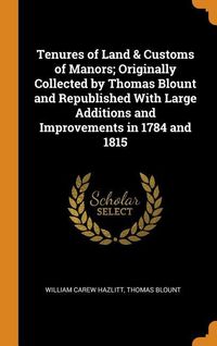 Produktbild: Tenures Of Land & Customs Of M