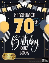 Produktbild: Flashback 70th Birthday Quiz Book Large Print