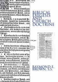 Produktbild: Biblical Exegesis and Church Doctrine