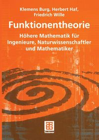 Produktbild: Funktionentheorie