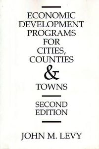 Produktbild: Economic Development Programs for Cities, Counties and Towns