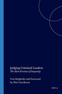 Produktbild: Judging Criminal Leaders:The Slow Erosion of Impunity
