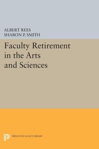 Produktbild: Faculty Retirement in the Arts and Sciences