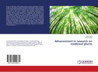 Produktbild: Advancement in research on medicinal plants